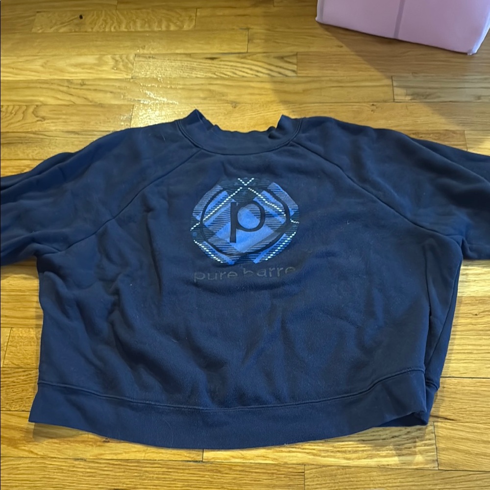 Pure Barre Navy Blue Sweatshirt